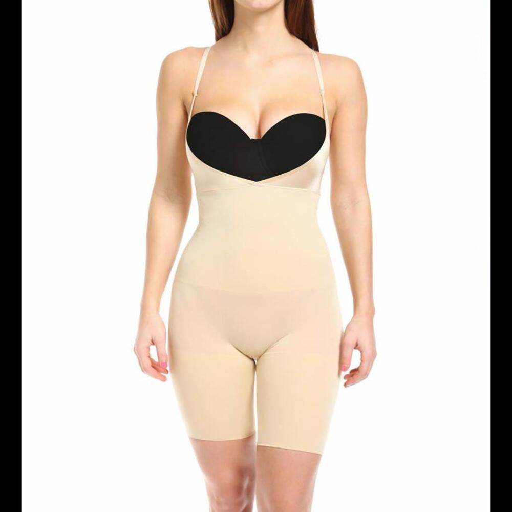Maidenform Firm Control Top To Bottom Smoothing shapewear bodysuit Size XL NWT